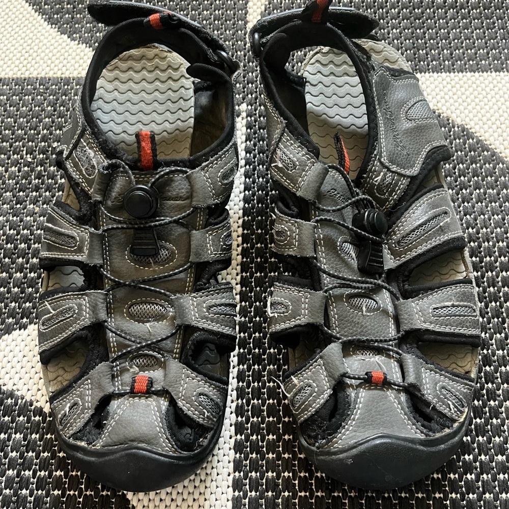 Eddie Bauer Gray and Black Hiking Shoes